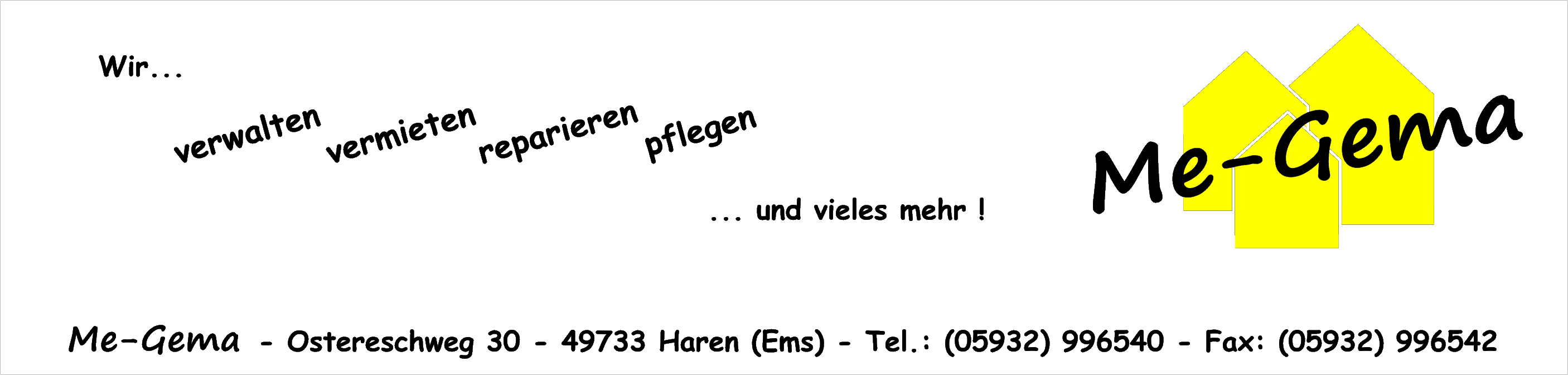 Me-Gema - wir verwalten, vermieten, reparieren, pflegen ...